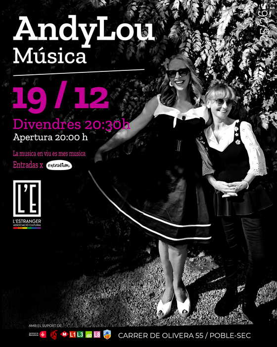 AndyLou L'Estranger Associació Cultural BCN Barcelona