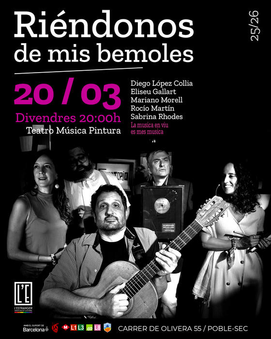 Riendonos de mis bemoles L'Estranger Associació Cultural BCN Barcelona