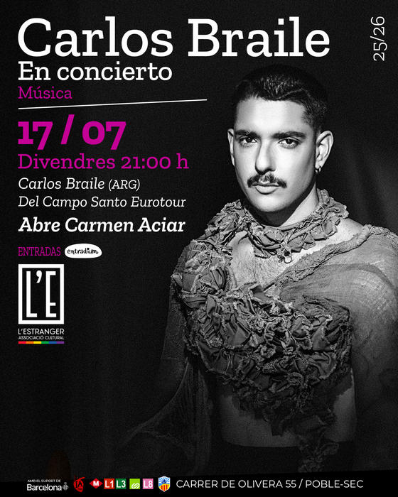 Carlos Braile L'Estranger Associació Cultural BCN Barcelona