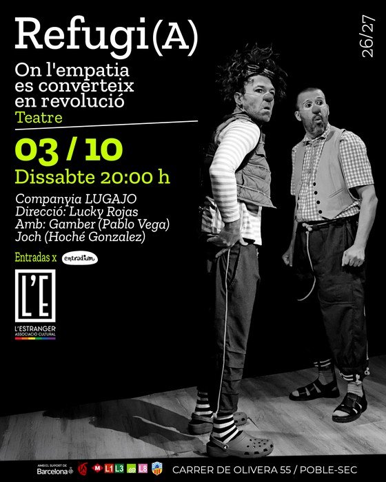 Refugi(A) L'Estranger Associació Cultural BCN Barcelona
