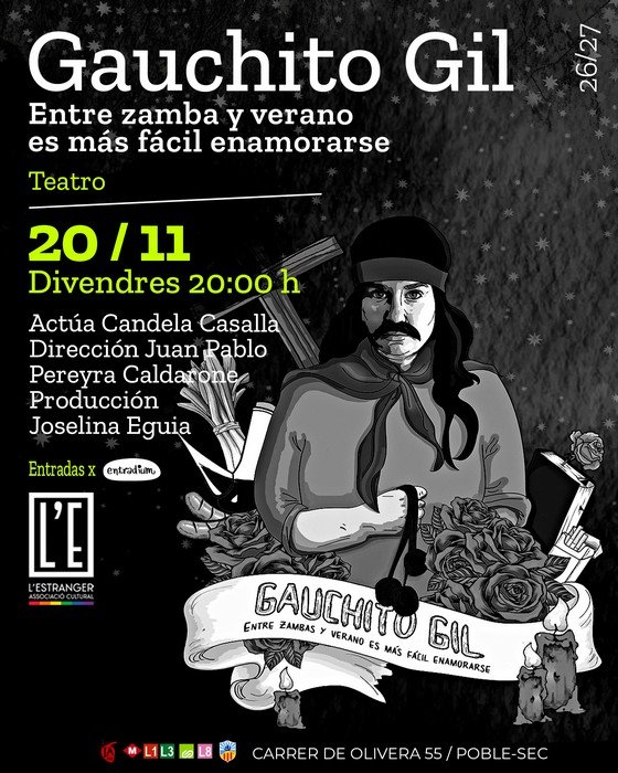 Gauchito Gil L'Estranger Associació Cultural BCN Barcelona